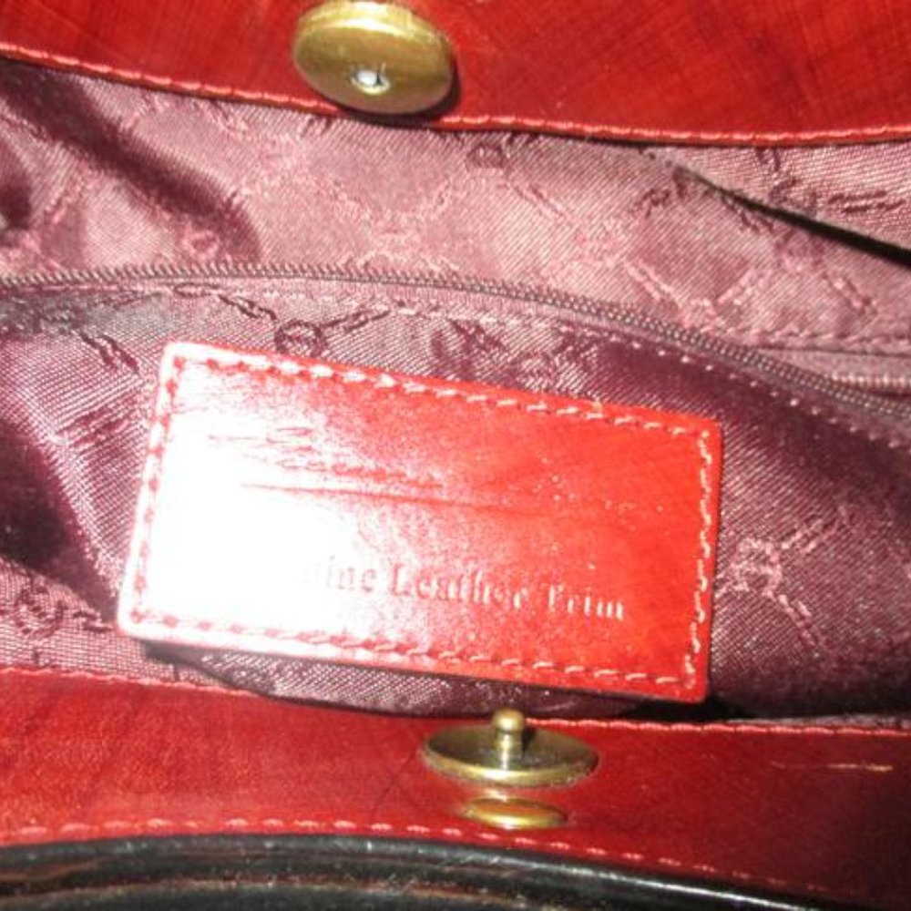 **Etienne Aigner Clutch 2-way Hoop Handle Satchel Clutch - Picture 8 of 10